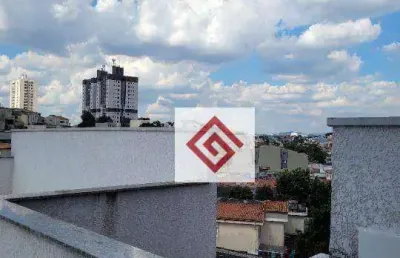 Cobertura à venda, 102 m² por r$ 405.000,00 - vila eldízia - santo andré/sp
