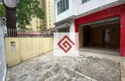 Salão para alugar, 72 m² por r$ 5.150,00/mês - jardim - santo andré/sp