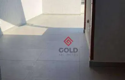 Cobertura com 2 dormitórios à venda, 90 m² por r$ 465.000,00 - vila são pedro - santo andré/sp