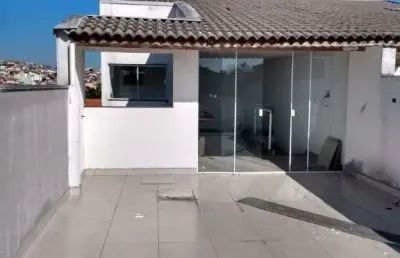 Cobertura com 3 dormitórios à venda, 140 m² por r$ 590.000,00 - vila pires - santo andré/sp