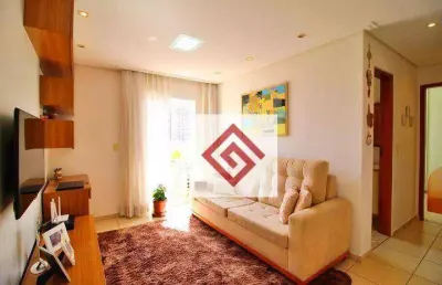 Apartamento com 2 dormitórios à venda, 60 m² por r$ 355.000,00 - vila apiaí - santo andré/sp