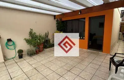 Sobrado com 3 dormitórios, 176 m² - venda por r$ 640.000,00 ou aluguel por r$ 4.363,00/mês - jardim pilar - santo andré/sp