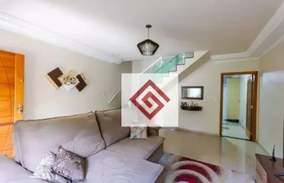 Sobrado à venda, 144 m² por r$ 690.000,00 - jardim das maravilhas - santo andré/sp
