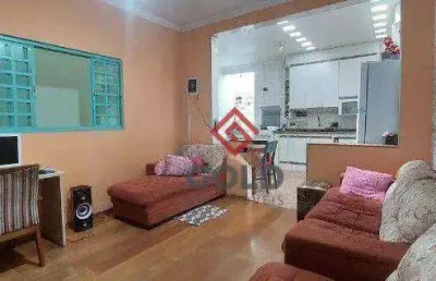 Sobrado com 3 dormitórios à venda, 125 m² por r$ 750.000,00 - vila américa - santo andré/sp
