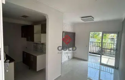 Apartamento à venda, 47 m² por r$ 340.000,00 - vila camilópolis - santo andré/sp