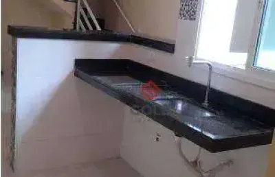 Cobertura com 2 dormitórios para alugar, 124 m² por r$ 2.994,00/mês - vila tibiriçá - santo andré/sp
