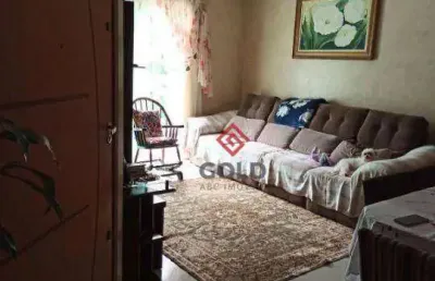Cobertura com 3 dormitórios à venda, 170 m² por r$ 700.000,00 - vila apiaí - santo andré/sp
