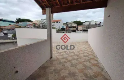 Cobertura à venda, 75 m² por r$ 420.000,00 - jardim ana maria - santo andré/sp