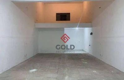 Salão para alugar, 135 m² por r$ 6.115,12/mês - casa branca - santo andré/sp