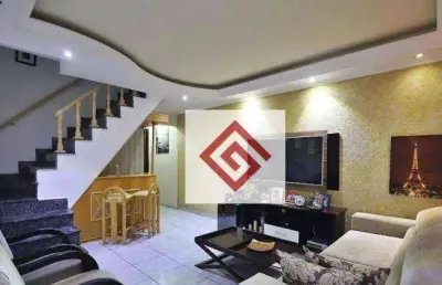 Sobrado com 4 dormitórios à venda, 192 m² por r$ 700.000,00 - vila camilópolis - santo andré/sp