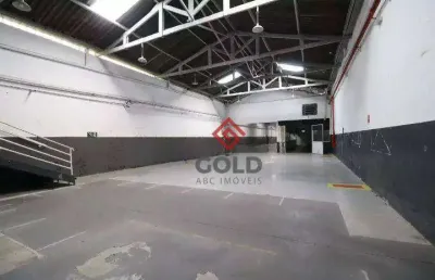 Galpão para alugar, 1000 m² por r$ 22.024,12/mês - parque das nações - santo andré/sp