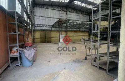Galpão para alugar, 140 m² por r$ 7.900,00/mês - centro - santo andré/sp