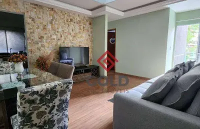 Apartamento com 2 dormitórios à venda, 65 m² por r$ 390.000,00 - vila clarice - santo andré/sp