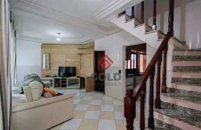 Sobrado com 3 dormitórios à venda, 87 m² por r$ 750.000,00 - parque das nações - santo andré/sp