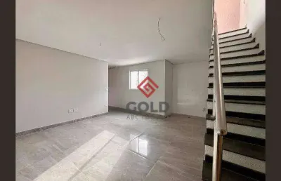 Cobertura com 2 dormitórios à venda, 108 m² por r$ 740.000,00 - vila valparaíso - santo andré/sp