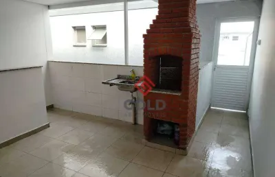 Cobertura com 2 dormitórios à venda, 120 m² por r$ 490.000,00 - vila pires - santo andré/sp