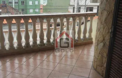 Sobrado com 3 dormitórios à venda, 210 m² por r$ 680.000,00 - vila camilópolis - santo andré/sp