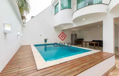 Sobrado com 3 dormitórios, 249 m² - venda por r$ 3.500.000,00 ou aluguel por r$ 15.375,78/mês - jardim - santo andré/sp