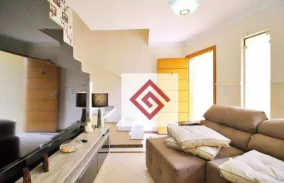 Sobrado com 2 dormitórios à venda, 56 m² por r$ 545.000,00 - utinga - santo andré/sp