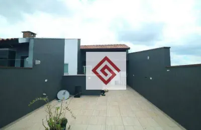 Cobertura com 2 dormitórios, 100 m² - venda por r$ 430.000,00 ou aluguel por r$ 2.630,06/mês - parque novo oratório - santo andré/sp