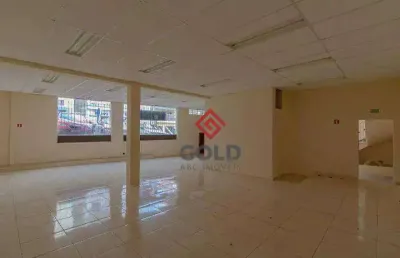Salão para alugar, 250 m² por r$ 7.479,00/mês - vila curuçá - santo andré/sp
