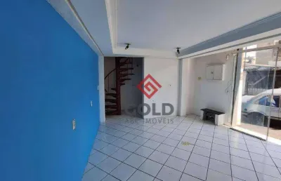 Salão para alugar, 46 m² por r$ 1.675,40/mês - vila alto de santo andré - santo andré/sp