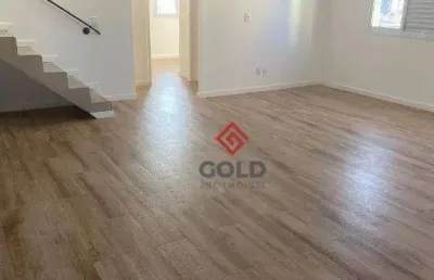 Cobertura com 2 dormitórios, 164 m² - venda por r$ 950.000,00 ou aluguel por r$ 5.860,47/mês - vila guiomar - santo andré/sp