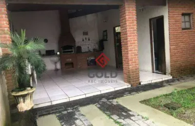 Sobrado com 3 dormitórios para alugar, 162 m² por r$ 5.617,24/mês - vila valparaíso - santo andré/sp