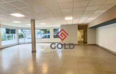 Salão para alugar, 367 m² - centro - santo andré/sp