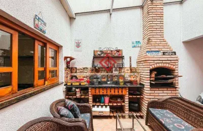 Sobrado com 3 dormitórios à venda, 222 m² por r$ 750.000,00 - parque novo oratório - santo andré/sp