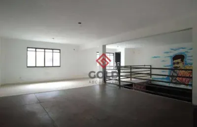 Salão para alugar, 210 m² por r$ 10.765,00/mês - campestre - santo andré/sp