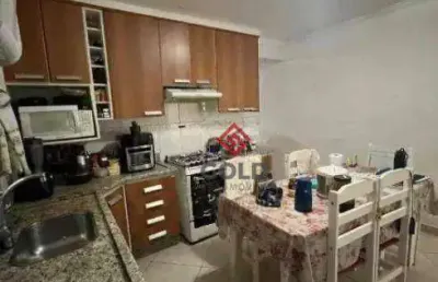 Casa com 2 dormitórios à venda, 100 m² por r$ 410.000,00 - jardim santo alberto - santo andré/sp