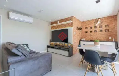 Cobertura com 3 dormitórios à venda, 120 m² por r$ 800.000,00 - vila camilópolis - santo andré/sp