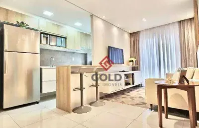 Apartamento com 2 dormitórios à venda, 54 m² por r$ 385.000,00 - parque das nações - santo andré/sp