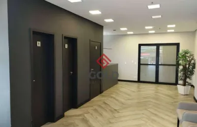 Sala para alugar, 35 m² por r$ 2.399,00/mês - jardim - santo andré/sp