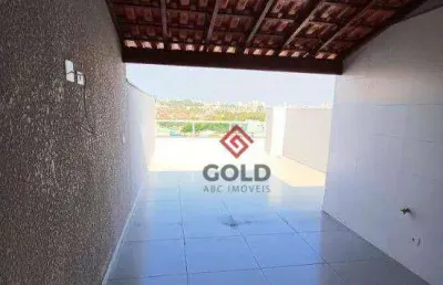 Cobertura à venda, 115 m² por r$ 579.000,00 - santa maria - santo andré/sp