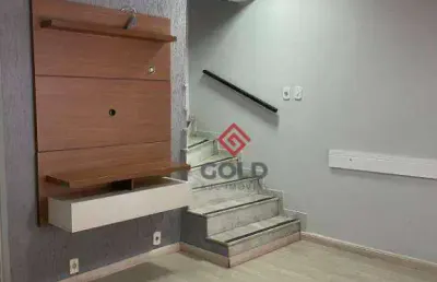 Sobrado, 143 m² - venda por r$ 430.000,00 ou aluguel por r$ 3.775,00/mês - jardim santo antônio - santo andré/sp