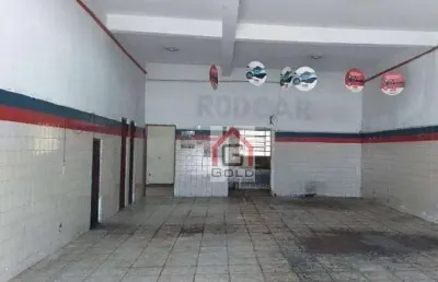 Salão para alugar, 130 m² por r$ 6.533,33/mês - parque das nações - santo andré/sp