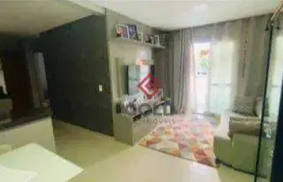 Apartamento com 3 dormitórios à venda, 74 m² por r$ 500.000,00 - parque das nações - santo andré/sp