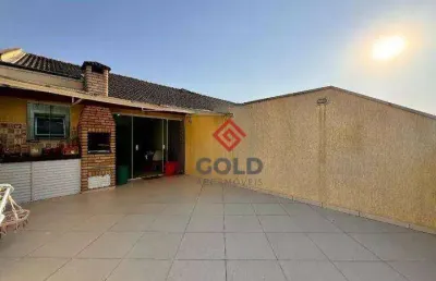 Cobertura com 2 dormitórios à venda, 120 m² por r$ 595.000,00 - vila camilópolis - santo andré/sp