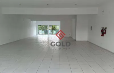 Salão para alugar, 215 m² por r$ 5.036,58/mês - vila helena - santo andré/sp