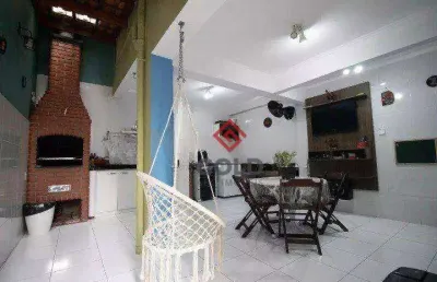 Sobrado, 162 m² - venda por r$ 860.000,00 ou aluguel por r$ 4.560,00/mês - campestre - santo andré/sp