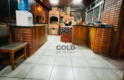 Sobrado com 3 dormitórios para alugar, 368 m² por r$ 8.019,67/mês - jardim ana maria - santo andré/sp