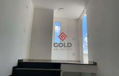 Cobertura com 2 dormitórios à venda, 140 m² por r$ 520.000,00 - jardim utinga - santo andré/sp