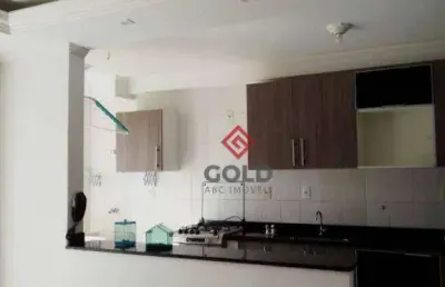 Apartamento com 2 dormitórios à venda, 56 m² por r$ 320.000,00 - jardim santo andré - santo andré/sp