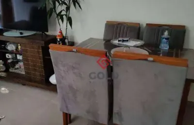 Cobertura com 2 dormitórios à venda, 86 m² por r$ 450.000,00 - vila scarpelli - santo andré/sp