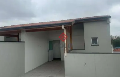 Cobertura com 2 dormitórios à venda, 82 m² por r$ 430.000,00 - vila scarpelli - santo andré/sp