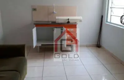 Kitnet com 1 dormitório para alugar, 25 m² - vila são pedro - santo andré/sp