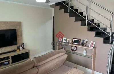 Sobrado com 3 dormitórios à venda, 154 m² - vila santa teresa - santo andré/sp
