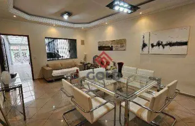 Sobrado com 3 dormitórios à venda, 140 m² - santa teresinha - santo andré/sp